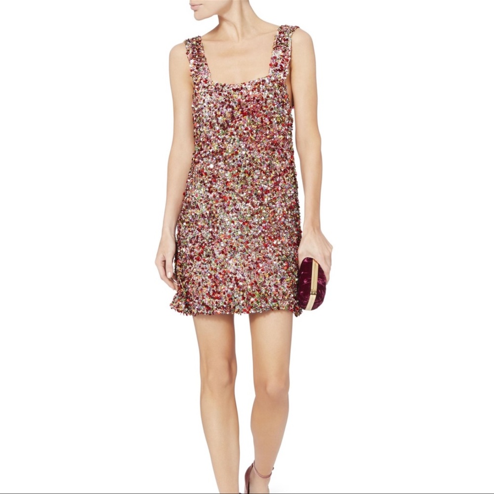 Alexis Gina Sequin Mini Dress